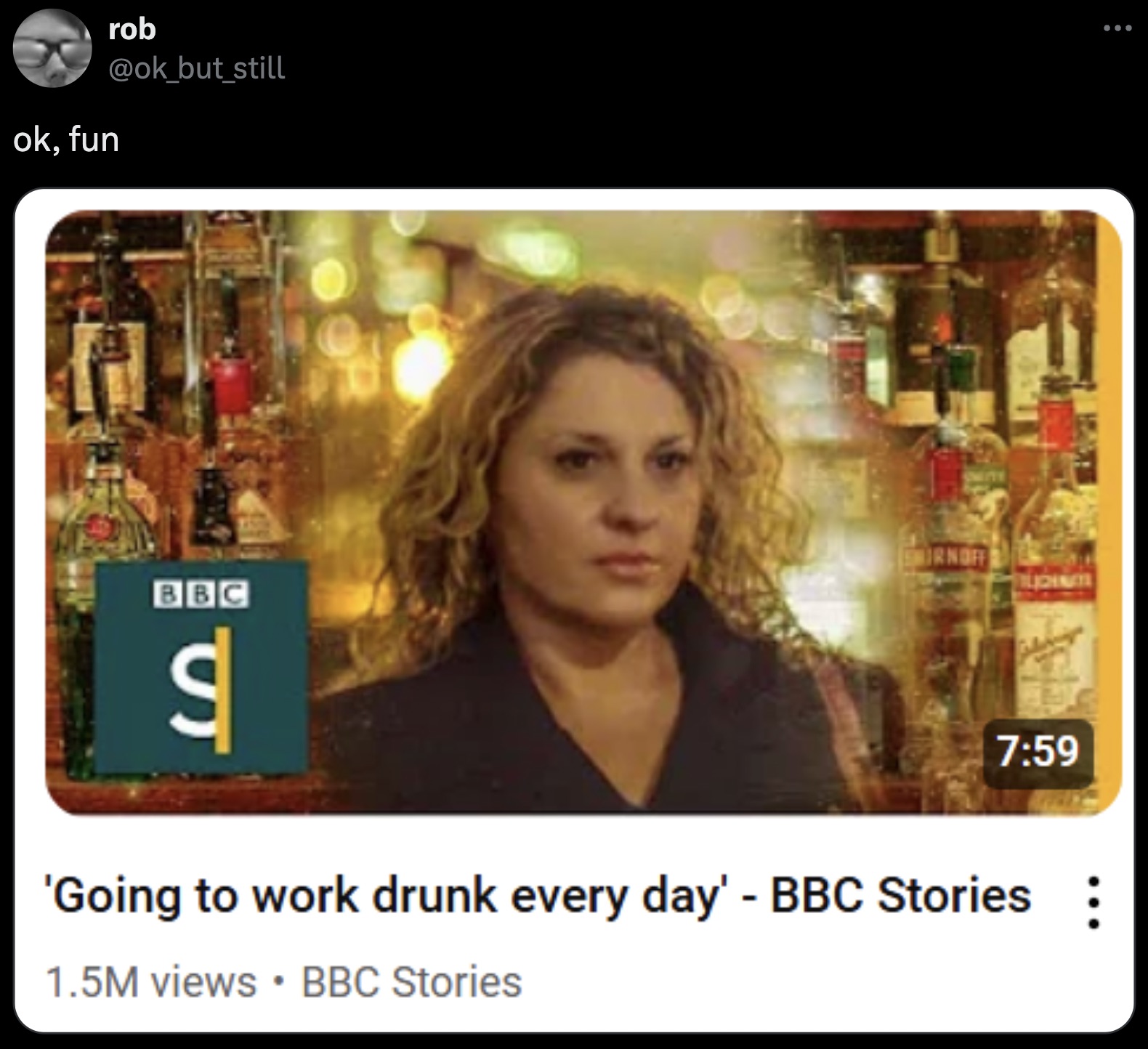 online advertising - ok, fun rob Irnoff Bbc S 'Going to work drunk every day' Bbc Stories 1.5M views Bbc Stories ...